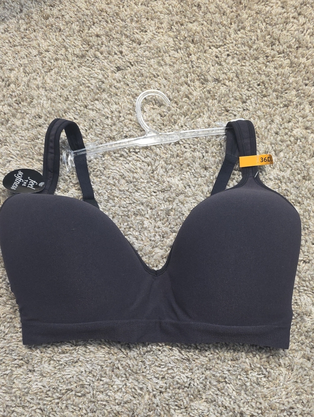 Bali Black Seamless T-Shirt Bra